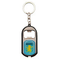 Blue-Yellow - Front - Aston Villa Torch Light Bottle Opener Keyring