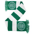 Green-White - Front - Celtic FC Official Football Supporters Crest-Logo Bar Scarf