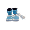 Blue - Front - Manchester City FC Accessories Set