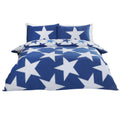 Navy - Front - Rapport All Stars Reversible Double Duvet Set