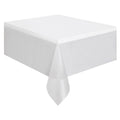 Clear - Front - Unique Party Plastic Plain Party Table Cover