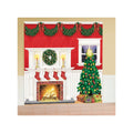 Red-White-Green - Front - Amscan Christmas Scene Setters