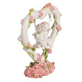 Pink - Back - Out Of The Blue Polyresin Cherub Valentine Ornament