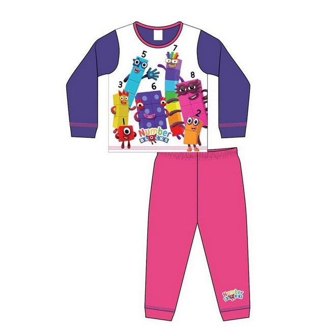 Numberblocks Girls Characters Long Pyjama Set | Discounts on great Brands