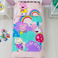 Pink - Back - Peppa Pig Storm Duvet Cover Set