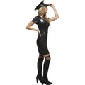 Black - Lifestyle - Fever Womens-Ladies Corrupt Cop Costume Set