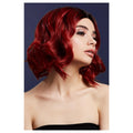 Ruby Red - Front - Fever Womens-Ladies Kourtney Two Tone Wig