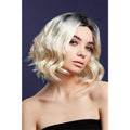 Blonde - Back - Fever Womens-Ladies Kourtney Two Tone Wig