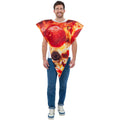 Multicoloured - Back - Smiffys Unisex Adult Pizza Costume Poncho