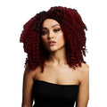 Plum - Front - Fever Womens-Ladies Lizzo Wig