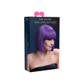 Purple - Back - Fever Womens-Ladies Lola Wig