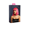 Neon Pink - Back - Fever Womens-Ladies Lola Wig