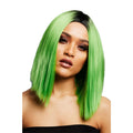 Lime Green - Front - Fever Womens-Ladies Kylie Two Tone Wig