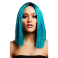 Teal - Front - Fever Womens-Ladies Kylie Two Tone Wig