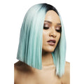 Blue - Front - Fever Womens-Ladies Kylie Two Tone Wig