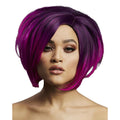 Purple - Front - Fever Womens-Ladies Savanna Wig