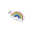 White-Multicoloured - Back - Fever Rainbow Bum Bag