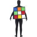 Multicoloured - Side - Rubik`s Unisex Adult Puzzle Cube Costume