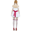 White-Red - Side - Annabelle Womens-Ladies Mini Costume Set