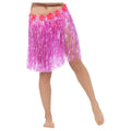 Neon Pink - Front - Smiffys Womens-Ladies Hula Costume Skirt