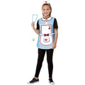 White-Blue - Side - Smiffys Childrens-Kids Nurse Costume Set