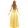 Gold - Side - Beauty And The Beast Womens-Ladies Belle Princess Costume