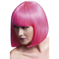 Neon Pink - Front - Fever Womens-Ladies Elise Wig