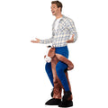 Brown - Lifestyle - Smiffys Unisex Adult Piggy Back Costume Set