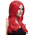 Neon Red - Front - Fever Womens-Ladies Khloe Wig