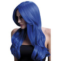 Neon Blue - Front - Fever Womens-Ladies Khloe Wig