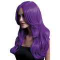 Neon Purple - Front - Fever Womens-Ladies Khloe Wig