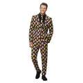 Black-Yellow-White - Front - Ghostbusters Mens Stand Out Costume Suit Set