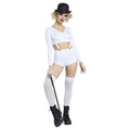 White - Front - Fever Womens-Ladies Cult Classic Costume Set