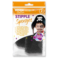 Black - Back - Moon Creations Stipple Sponge (Pack of 2)