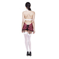 White-Pink - Side - Fever Womens-Ladies Grade A Student Costume Set