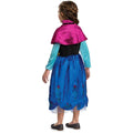 Blue-Pink - Side - Frozen Girls Deluxe Anna Costume Set