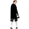 Black - Back - Fever Mens Baroque Vampire Costume Set