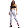 White - Back - Fever Womens-Ladies Aliens Leggings