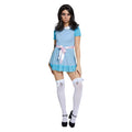 Blue - Back - Fever Womens-Ladies Freaky Twin Costume Set