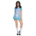 Blue - Front - Fever Womens-Ladies Freaky Twin Costume Set