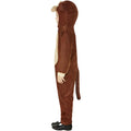 Brown - Side - Smiffys Toddler Monkey Bodysuit