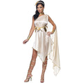 White - Lifestyle - Fever Womens-Ladies Goddess Costume Set