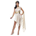 White - Front - Fever Womens-Ladies Goddess Costume Set