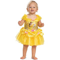 Yellow - Back - Beauty And The Beast Baby Girls Classic Belle Costume