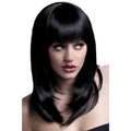 Black - Front - Fever Womens-Ladies Tanja Feathered Cut Wig