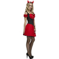 Red - Lifestyle - Fever Womens-Ladies Wicked Devil Costume Set