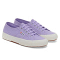 Violet Lilla-Avorio - Front - Superga Unisex Adult 2750 Cotu Classic Vegan Trainers