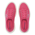 Fuchsia Pink-Avorio - Lifestyle - Superga Womens-Ladies 2287 Bubble Line Trainers