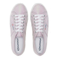 Pastel Lilac-Iridescent - Lifestyle - Superga Womens-Ladies 2790 Lamew Lace Up Trainers