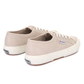 Beige-White Avorio - Back - Superga Unisex Adult 2750 Vegan Leather Trainers